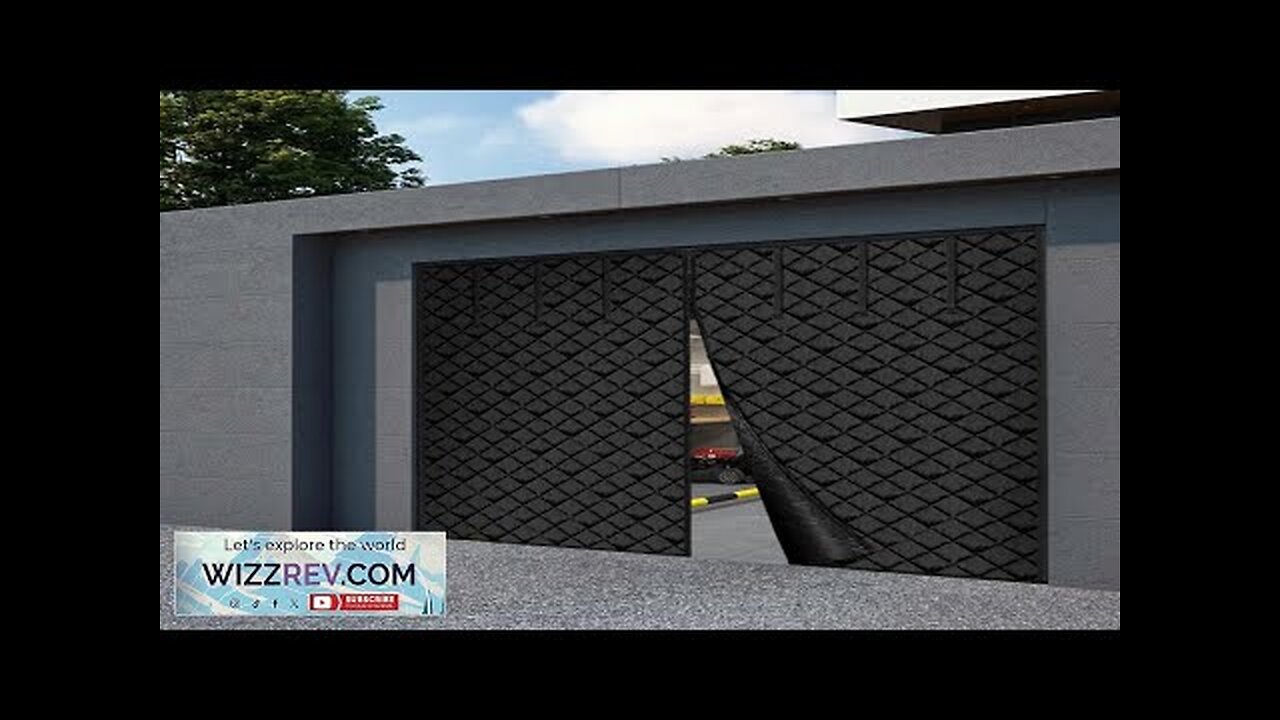 VEVOR Garage Door Screen for Winter 8.3 x 7.15 ft Garage Door Review