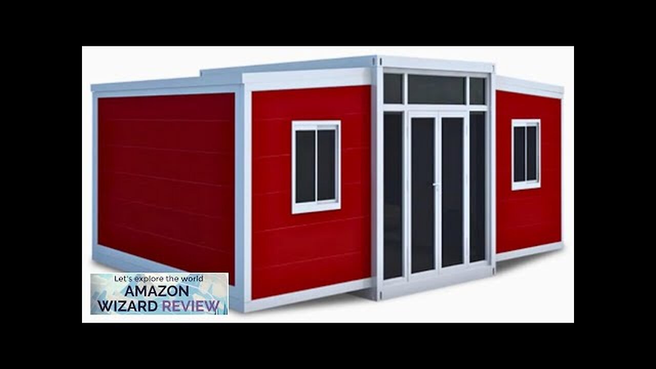 Portable Prefabricated House to Live in Tiny Home Mobile Expandable Prefab Foldable Review