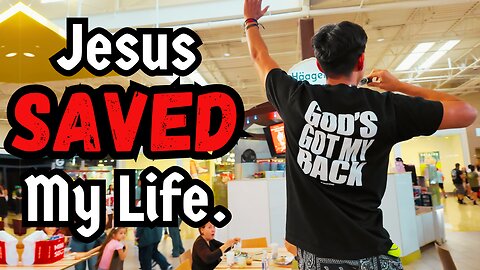 Jesus Saved My Life.. | Spreading Gospel at Mall