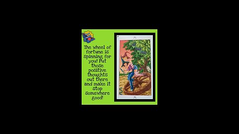 Butterfly Insightful Daily Tarot - positivity rules the world!