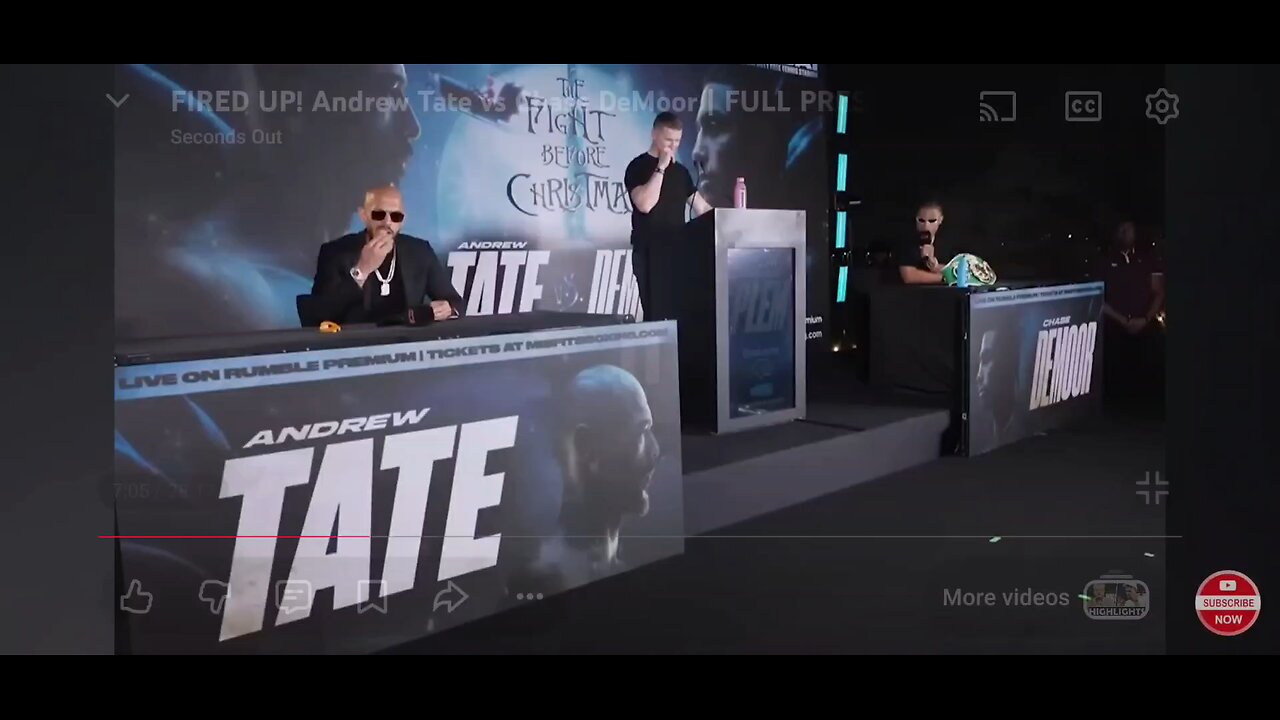 Chase demore roasts Andrew Tate