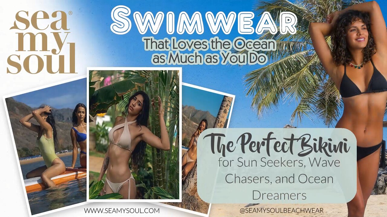 Sea my Soul | The Perfect Bikini for Sun Seekers, Wave Chasers, and Ocean Dreamers