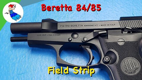 BERETTA CHEETAH // Field strip the Beretta 84fs Cheetah or Beretta 85fs Cheetah and Beretta 81