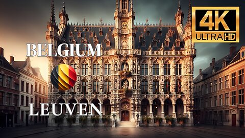 LEUVEN🇧🇪 BELGIUM WALKTHROUGH (4K ULTRA HD)