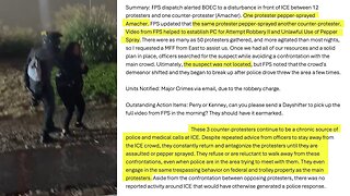 In An Email Made Public, Portland Police Blame Conservative Victims For Being Attacked By Antifa