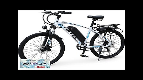 YOCLE Electric Bike for Adults with 288Wh 36V 8AH Removable Battery 40Miles Review