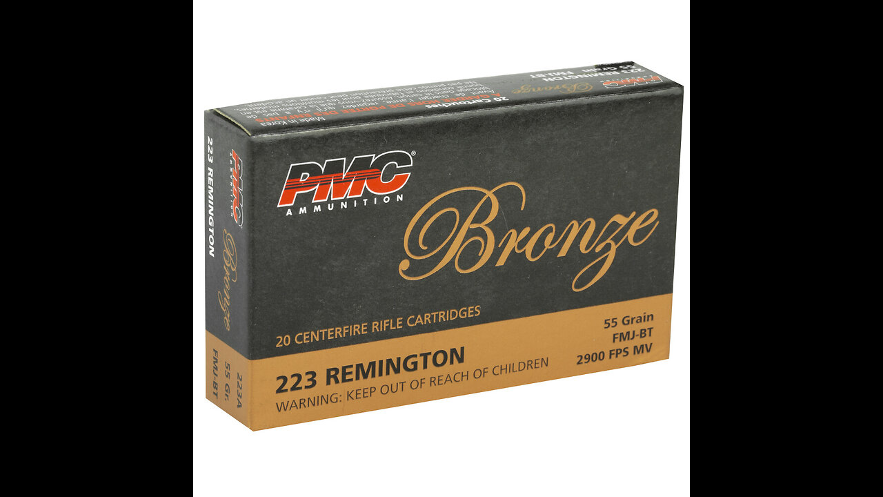 1000 Rounds PMC Bronze .223