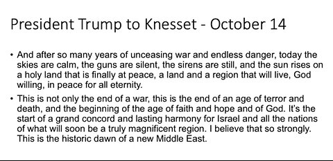 Why is there so much talk about Israel?