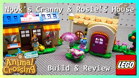 Lego Animal Crossing Nook's Cranny & Rosie's House (Build & Review)