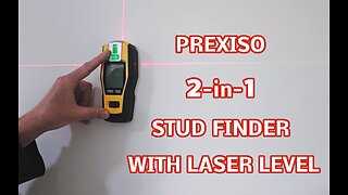 PREXISO 2 in 1 Stud Finder with Laser Level, Works Good