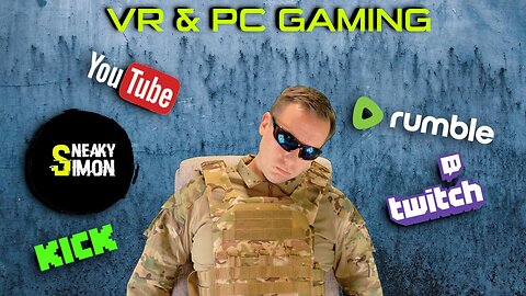 LIVE - Sneaky Simon -- VR & PC GAMING