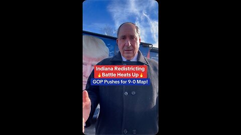 Indiana Redistricting Battle Heats Up: GOP Pushes for 9-0 Map!