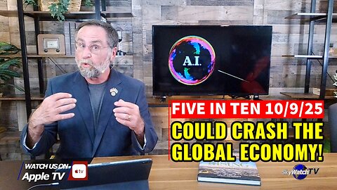 Five in Ten 10/9/25: AI Bubble About to Pop