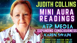 Free Mini Aura Readings Today on ATP Media with Judith Collins - KAren Swain