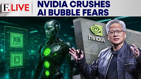 Nvidia Results Beat Expectations, CEO Huang Shrugs off "AI Bubble" Anxiety | Firstpost Live | N18G