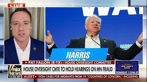 Rep Pat Fallon: What Did Walz Know and When Did He Know It?