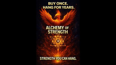 Alchemy of Strength — Buy Once. Hang for Years.