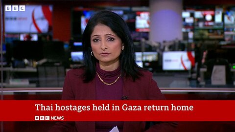 Thai Hostages Release By Hamas arrive Home In Bangkok| BBC News