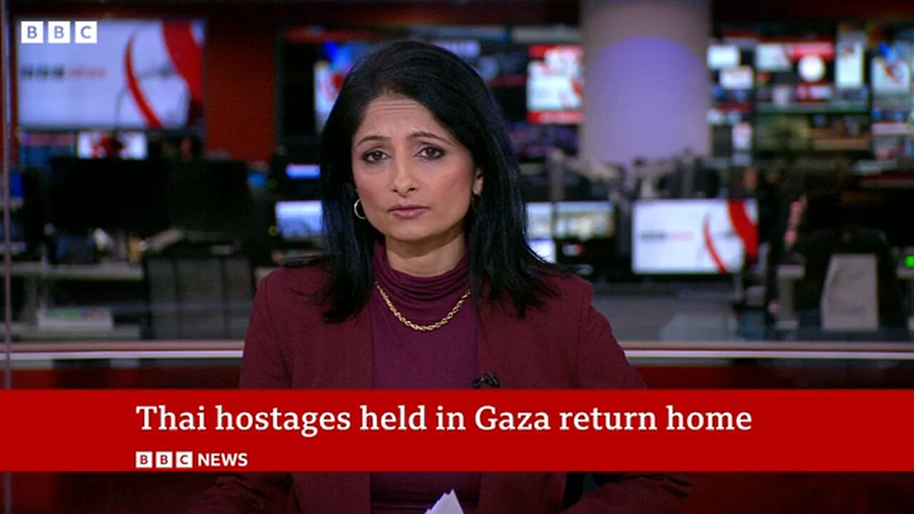 Thai Hostages Release By Hamas arrive Home In Bangkok| BBC News