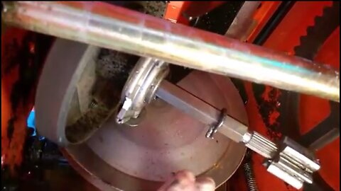 Snow blower friction disc replacement without removing the wheels Ariens