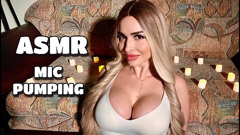 ASMR | Fast & Aggressive Mic Pumping & Spit Painting You