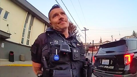 Fake Cop Bodycam Arrest - Felon impersonates Edmonds Police Detective