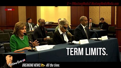 BREAKING NEWS:📣 Nancy Pelosi. One of the biggest reasons for term limits.