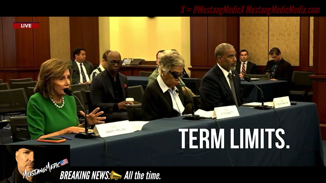 BREAKING NEWS:📣 Nancy Pelosi. One of the biggest reasons for term limits.