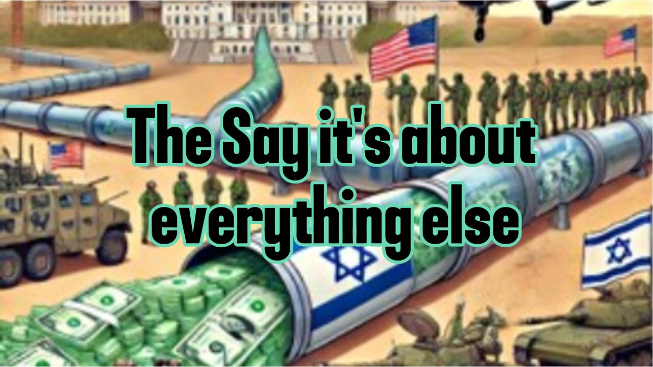 They Say it's about everything else, but it's all really about Israels foreign Aid Money