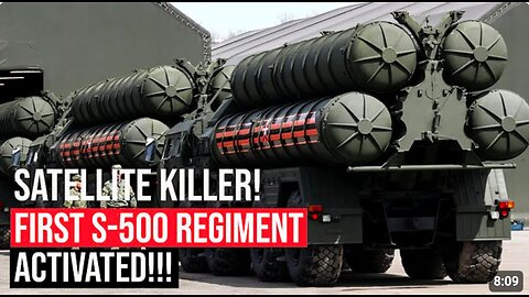 Russia's Secret Weapon Revealed: First S-500 Regiment Goes Live – Hypersonic Missiles No Match! Satellite Killer