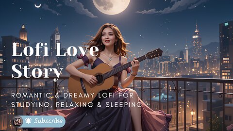 Lofi Love Story 🌙 Romantic & Dreamy Lofi for Studying, Relaxing & Sleeping