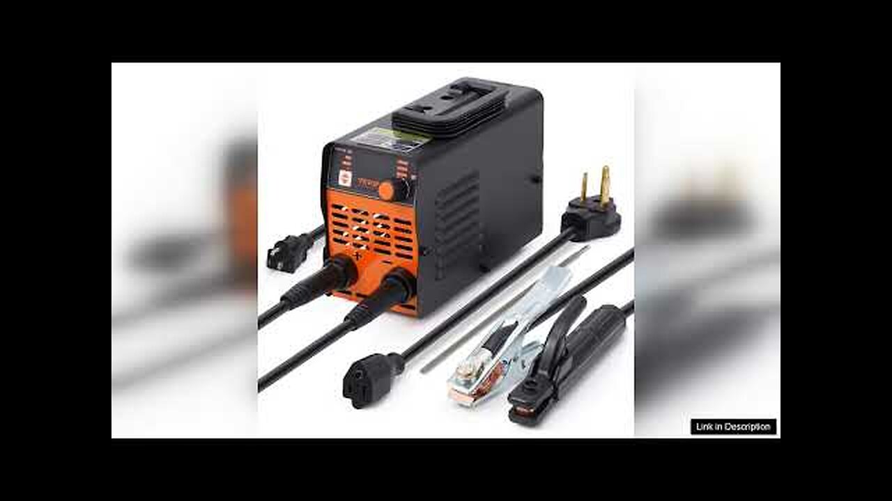 VEVOR ARC Stick Welder 110V/220V 120A 2-in-1 Lift TIG Welding Machine Hot Review