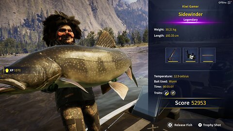 Legendary Fish Sidewinder Call Of The Wild The Angler Golden Ridge Reserve 20 November 2025