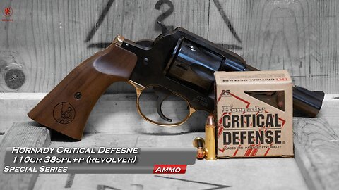 Hornady Critical Defense 110gr 38spl+p Revolver Test