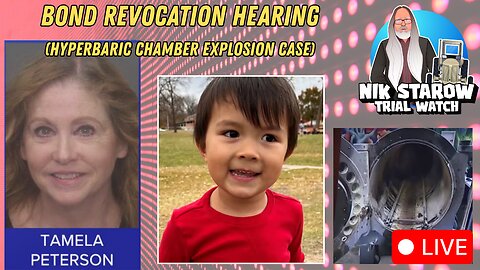 Tamela Peterson - Bond violation hearing - Michigan Hyperbaric Chamber Explosion