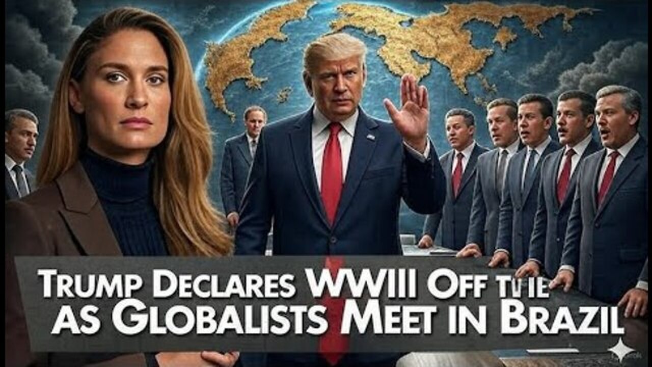 MEL K - Trump Declares WWIII Off the Table as Globalists Meet in Brazil -
