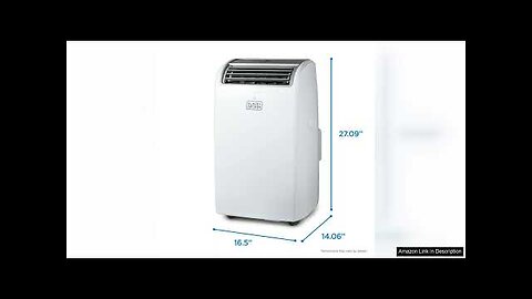 BLACK+DECKER Air Conditioner, 14,000 BTU Air Conditioner Portable Review