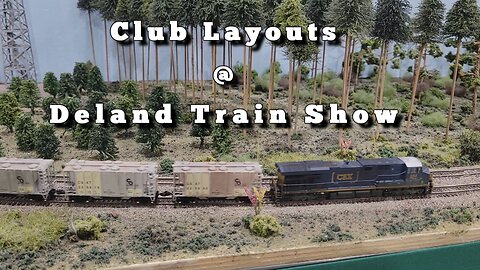 Train Layouts At The Deland Train Show