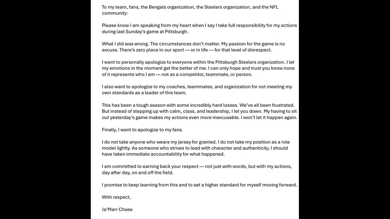 Jamar Chase Spits on Jalen Ramsey… But His Apology Didn’t Say His Name?