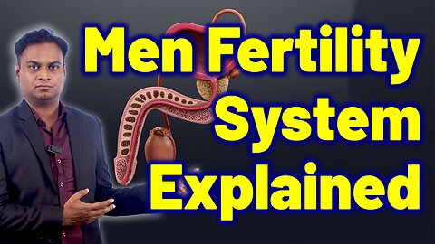 Men Fertility Reproductive System Explained | Male Infertility Problems Treatment Cure Medicine