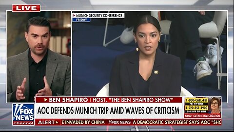 Ben Shapiro: AOC Was Horrible in Munich