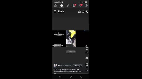 in polish ,court case ( covid times,police attacked man) Miroslaw Sienkowski reporting