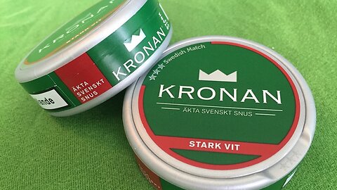 Kronan Stark White Snus Review