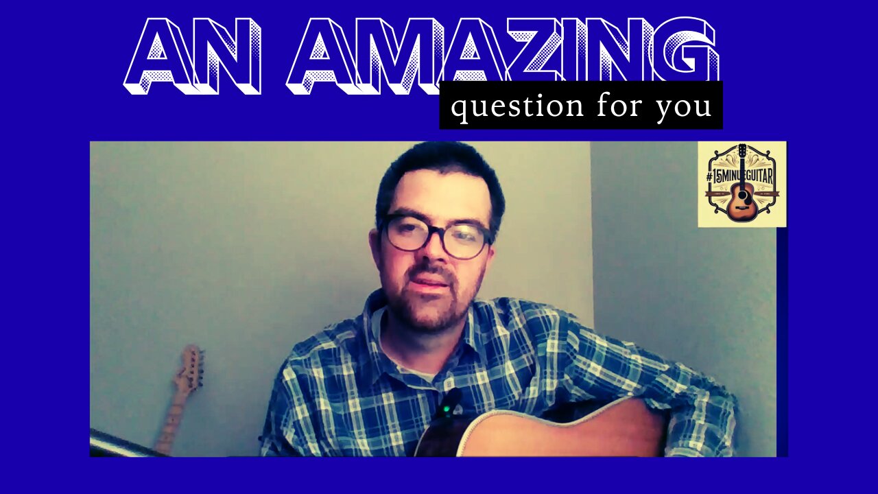 An Amazing Question for You #music #guitar