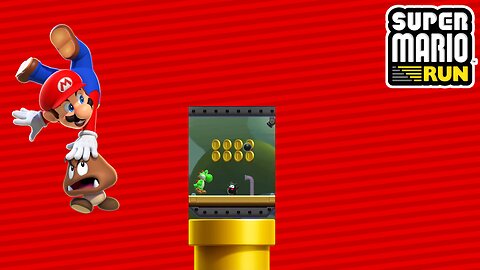 Super Mario Run “Yoshi Boards the Airship!”