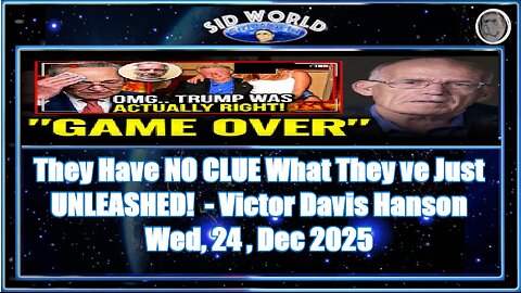 They Have NO CLUE What They ve Just UNLEASHED! - Victor Davis Hanson