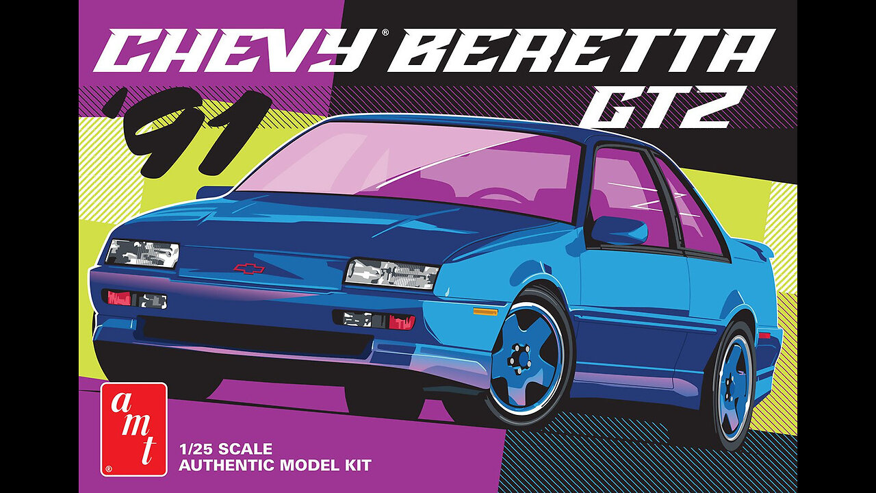 Chevy Beretta GTZ 1/25 Scale (Unboxing)