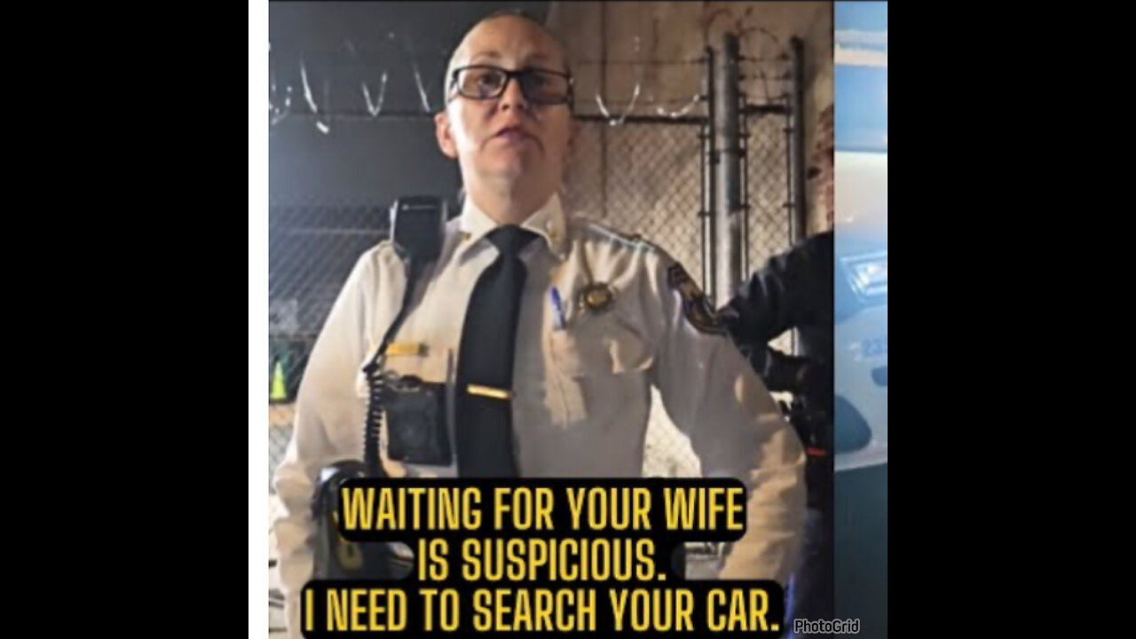 TPAS #67. Cop Wants To Search His Car While He Is Simply Waiting For His Wife At Night