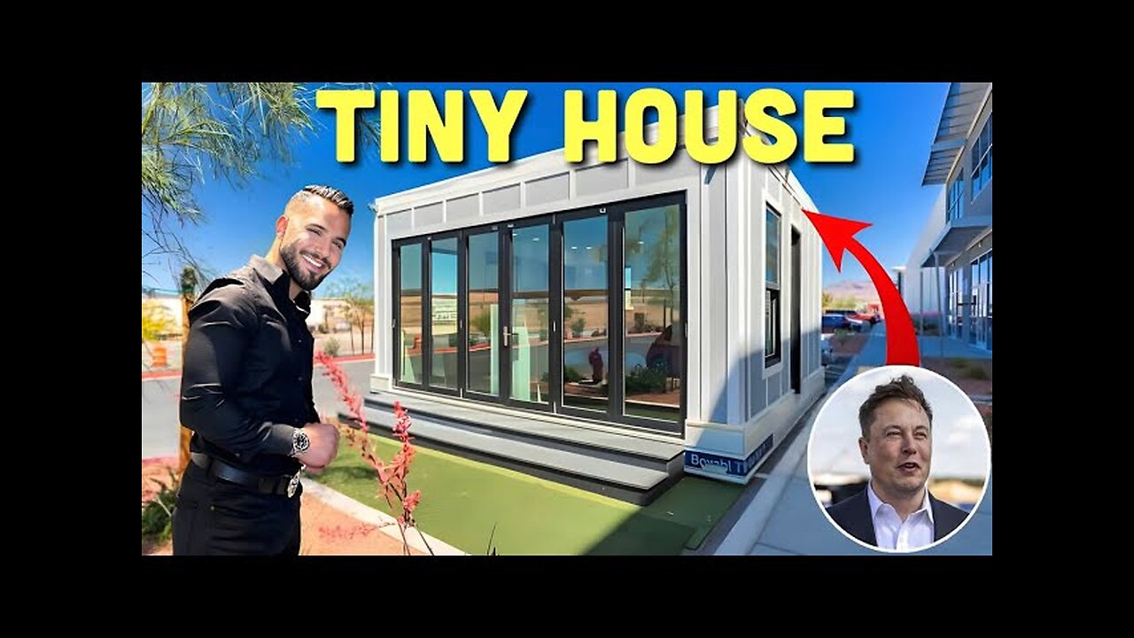 Let’s Tour Elon Musk's NEW $50,000 TINY Home