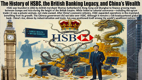 The History of HSBC, the British Banking Legacy, and China's Wealth
